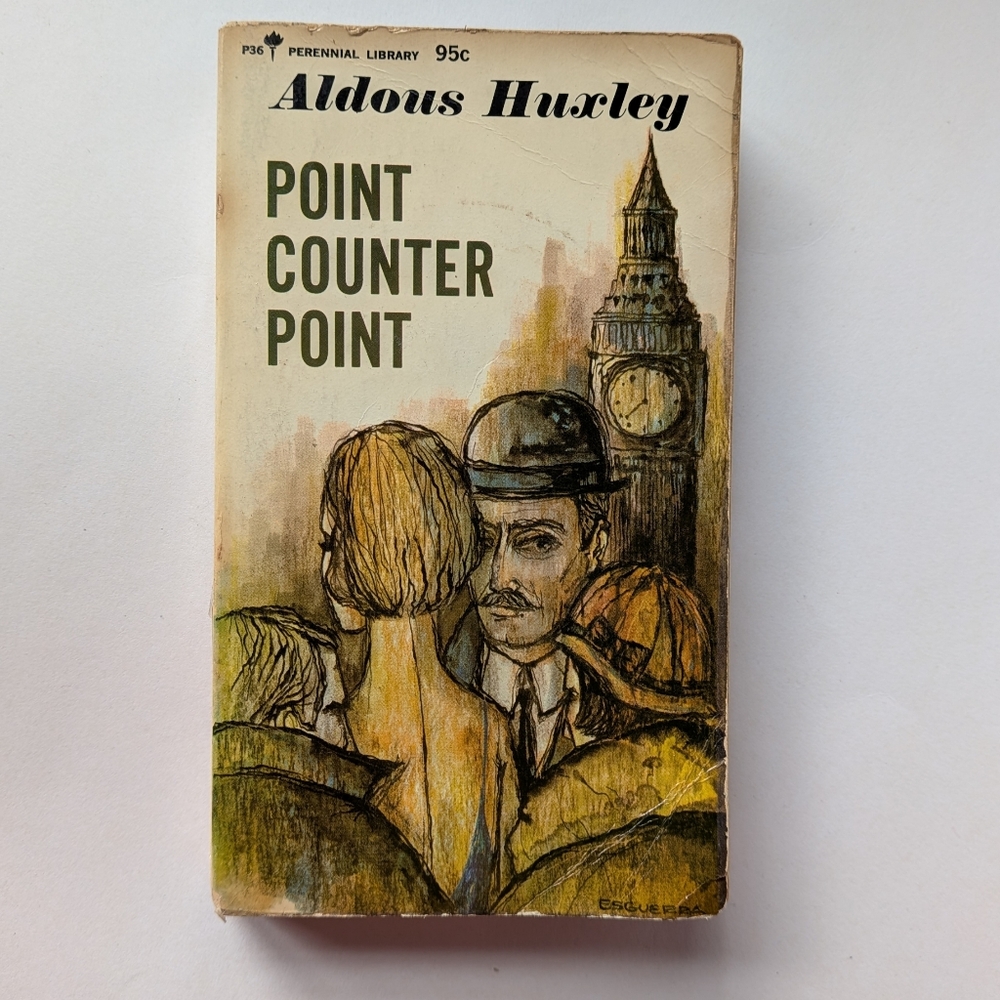 Point Counter Point by Aldous Huxley old paperbackPoint Counter Point